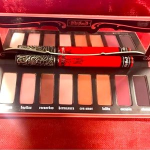 KVD-Kat Von D eye pallet w/lip gloss